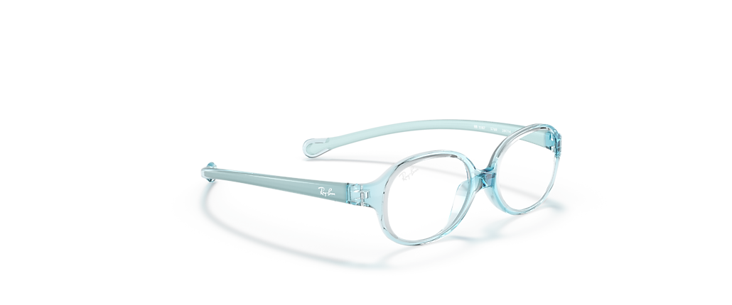 Ray-Ban RB1587 Optics Kids Transparent Light Blue Frames