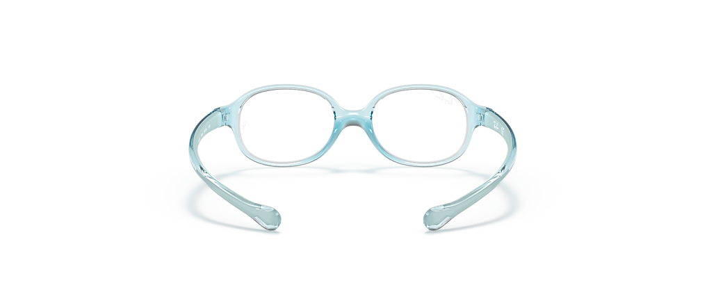 Ray-Ban RB1587 Optics Kids Transparent Light Blue Frames