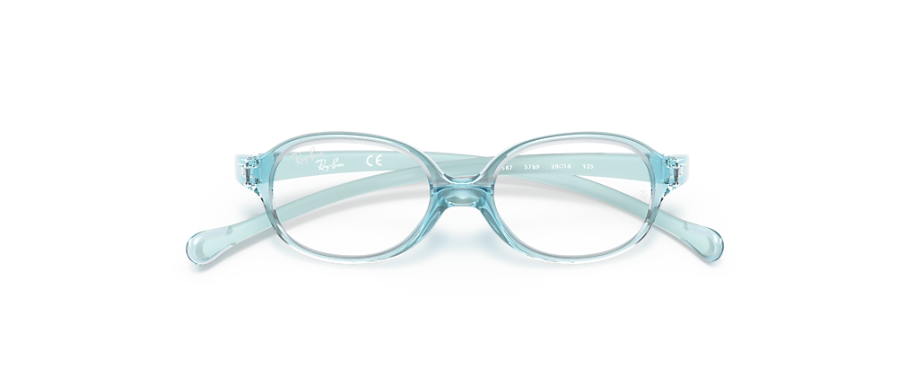 Ray-Ban RB1587 Optics Kids Transparent Light Blue Frames