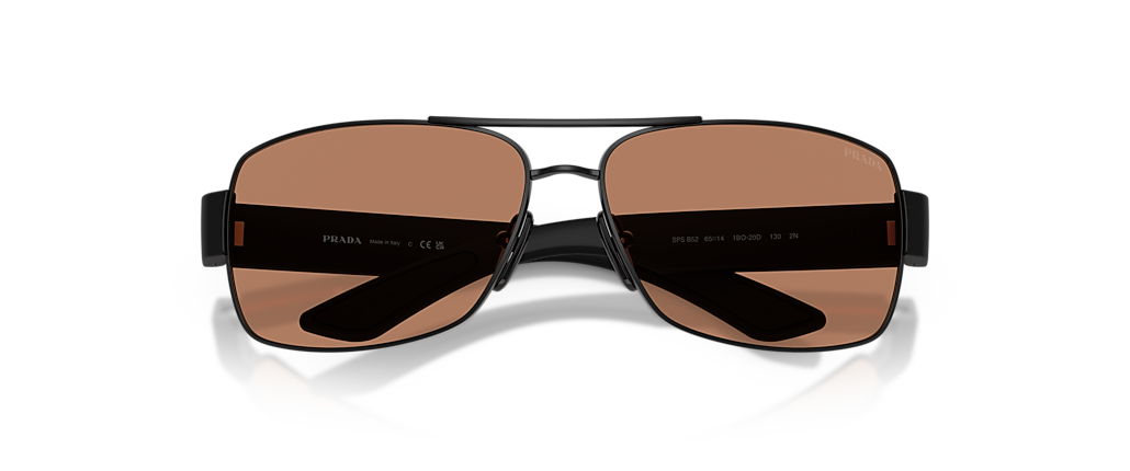 Prada Linea Rossa PS B52S Matte Black Sunglasses