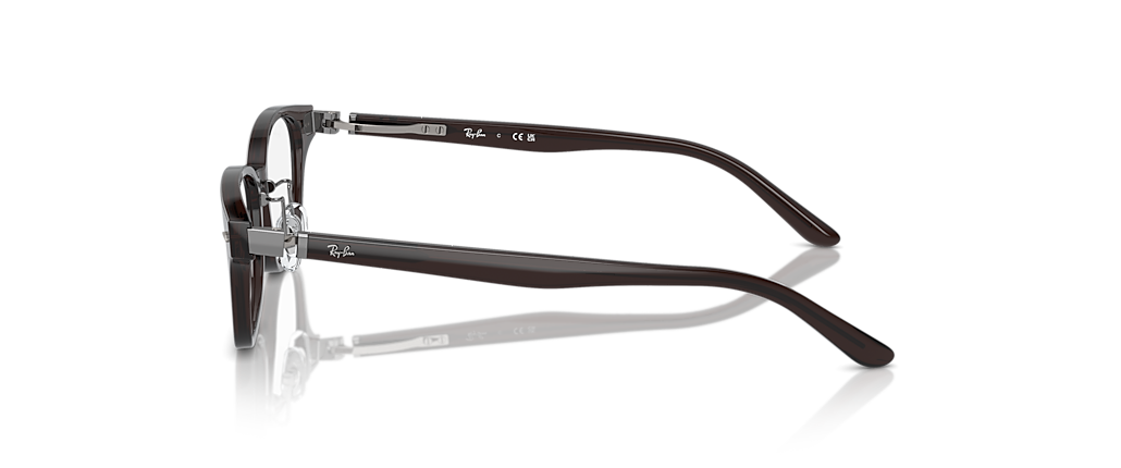 Ray-Ban RB5427D Optics Transparent Brown Frames Ray-Ban RB5427D Optics Transparent Brown Frames