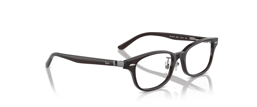 Ray-Ban RB5427D Optics Transparent Brown Frames Ray-Ban RB5427D Optics Transparent Brown Frames