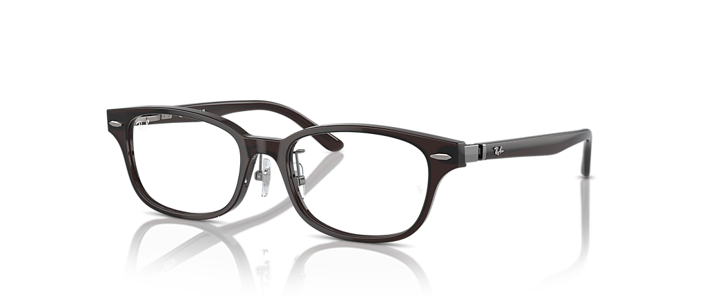 Ray-Ban RB5427D Optics Transparent Brown Frames Ray-Ban RB5427D Optics Transparent Brown Frames
