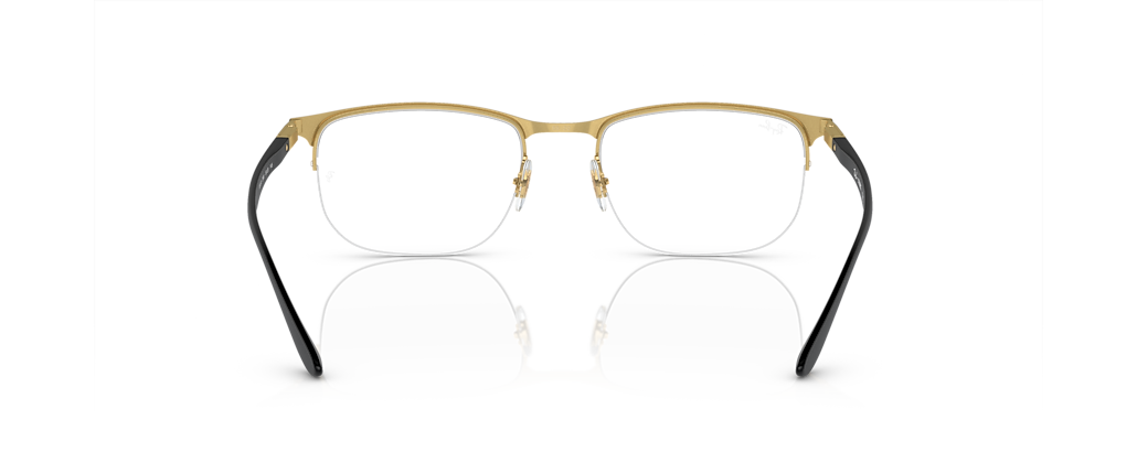 Ray-Ban RB6513 Optics Black On Gold Frames