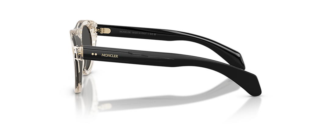 Moncler ME6022U Splash Transparent Butter Sunglasses