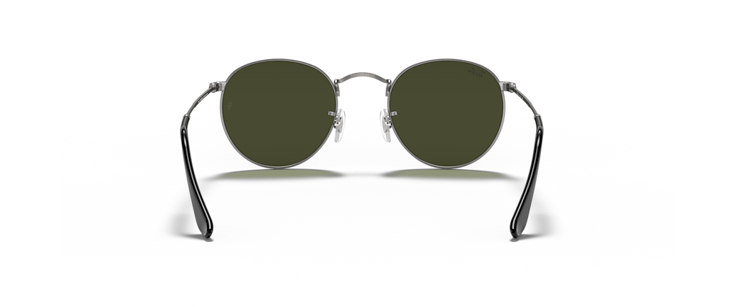 Ray-Ban RB3447 Round Metal Gunmetal Sunglasses