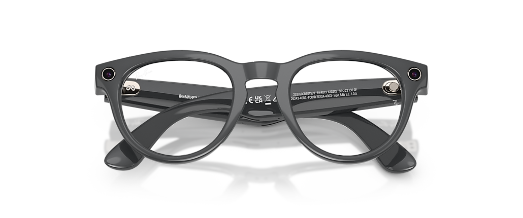 Ray-Ban Ray-Ban | Meta Headliner Asteroid Grey Ray-Ban Meta Smart Glasses
