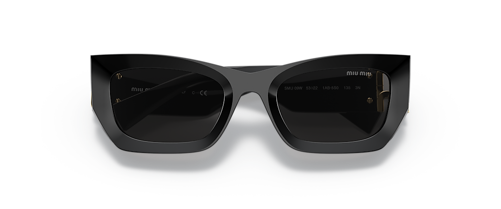 Miu Miu MU 09WS Runway Black Sunglasses