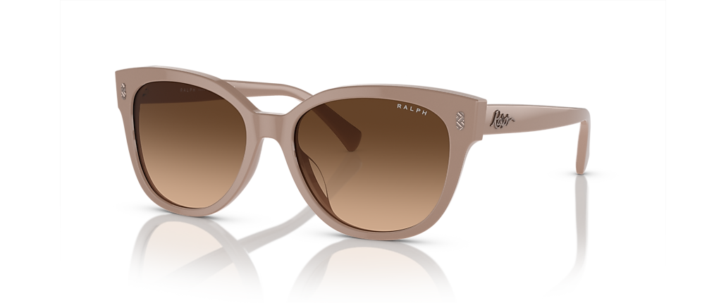 Ralph RA5305U Shiny Solid Beige Sunglasses Ralph RA5305U Shiny Solid Beige Sunglasses