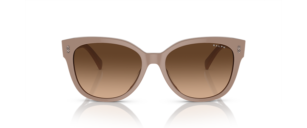 Ralph RA5305U Shiny Solid Beige Sunglasses Ralph RA5305U Shiny Solid Beige Sunglasses