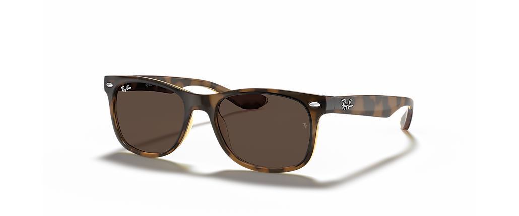 Ray-Ban RB9052S New Wayfarer Kids Havana Sunglasses
