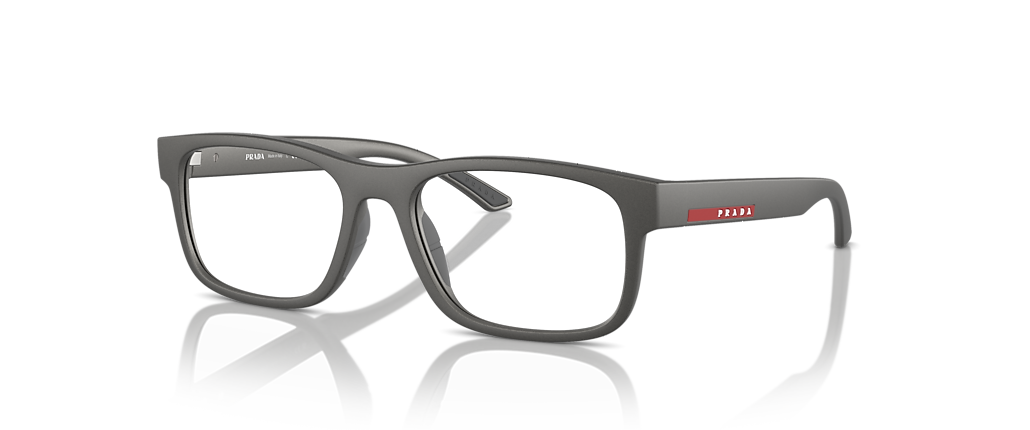 Prada Linea Rossa PS 04QV Grigio Metal Frames