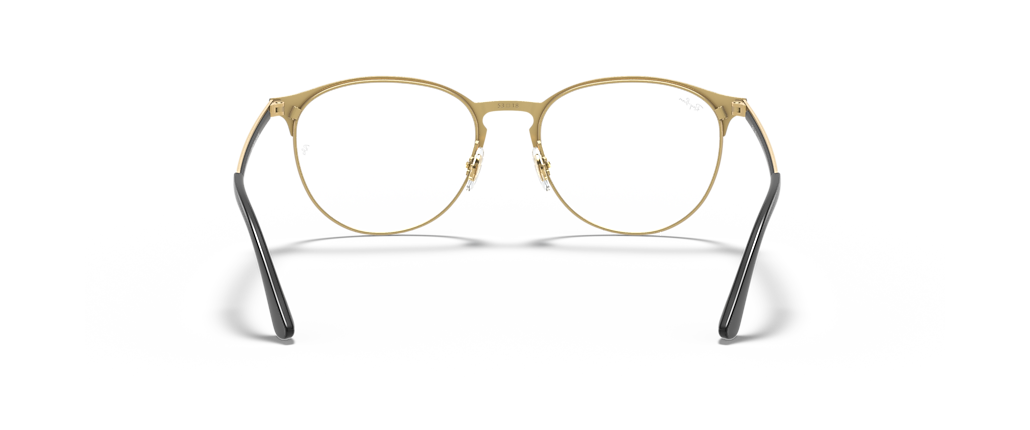 Ray-Ban RB6375 Optics Black On Gold Frames Ray-Ban RB6375 Optics Black On Gold Frames