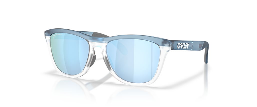 Oakley OO9503 Frogskins™ Range XL Transparent Stonewash/Clear Sunglasses