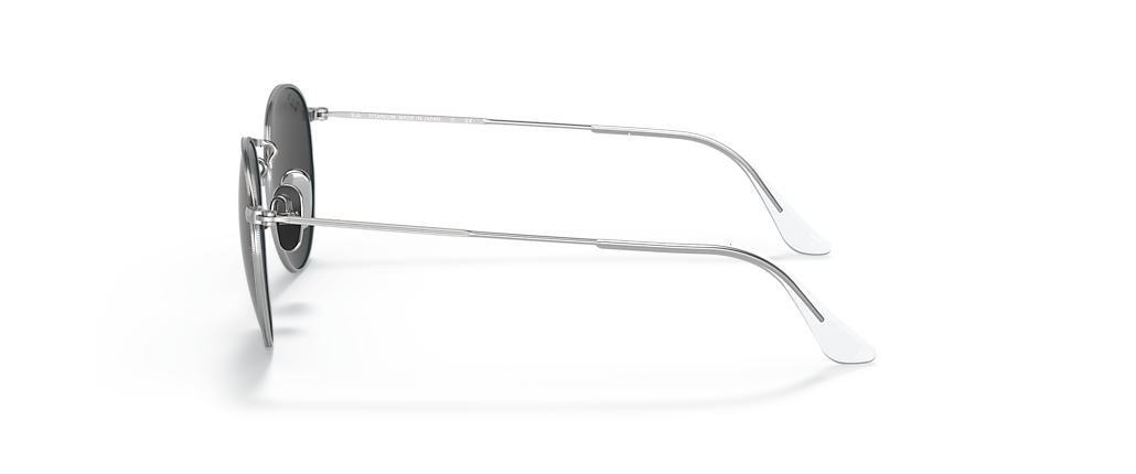 Ray-Ban RB8247 Round Titanium Silver Sunglasses