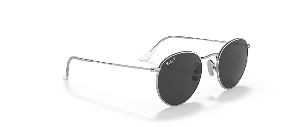 Ray-Ban RB8247 Round Titanium Silver Sunglasses