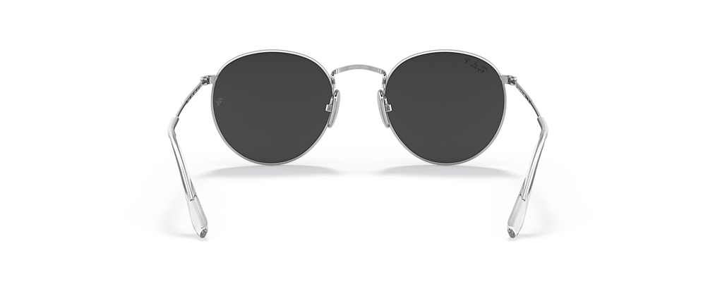 Ray-Ban RB8247 Round Titanium Silver Sunglasses