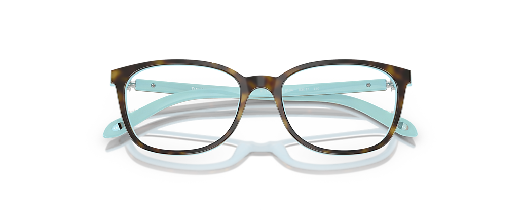 Tiffany & Co. TF2109HB Havana On Tiffany Blue Frames Tiffany & Co. TF2109HB Havana On Tiffany Blue Frames
