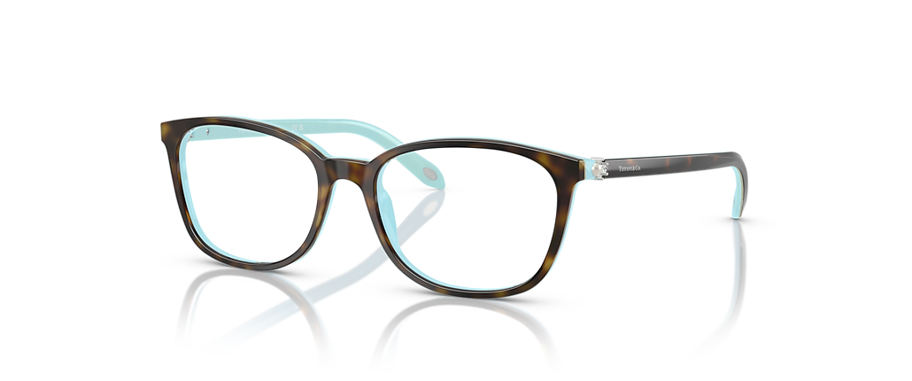 Tiffany & Co. TF2109HB Havana On Tiffany Blue Frames Tiffany & Co. TF2109HB Havana On Tiffany Blue Frames
