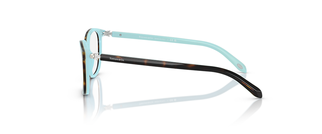 Tiffany & Co. TF2109HB Havana On Tiffany Blue Frames Tiffany & Co. TF2109HB Havana On Tiffany Blue Frames
