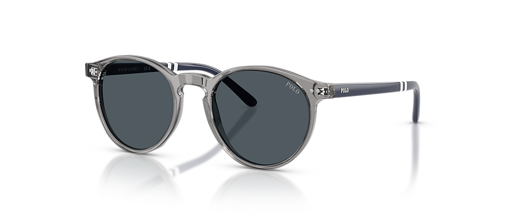 Polo Ralph Lauren PH4236 Shiny Transparent Grey Sunglasses