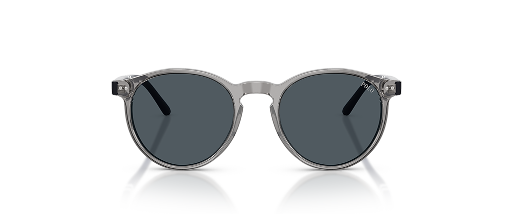 Polo Ralph Lauren PH4236 Shiny Transparent Grey Sunglasses