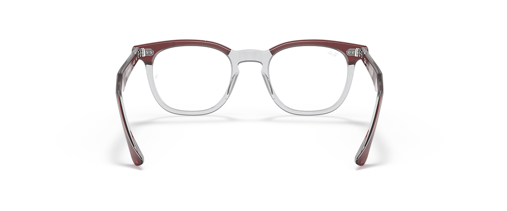 Ray-Ban RB5398 Hawkeye Optics Bordeaux On Transparent Frames Ray-Ban RB5398 Hawkeye Optics Bordeaux On Transparent Frames