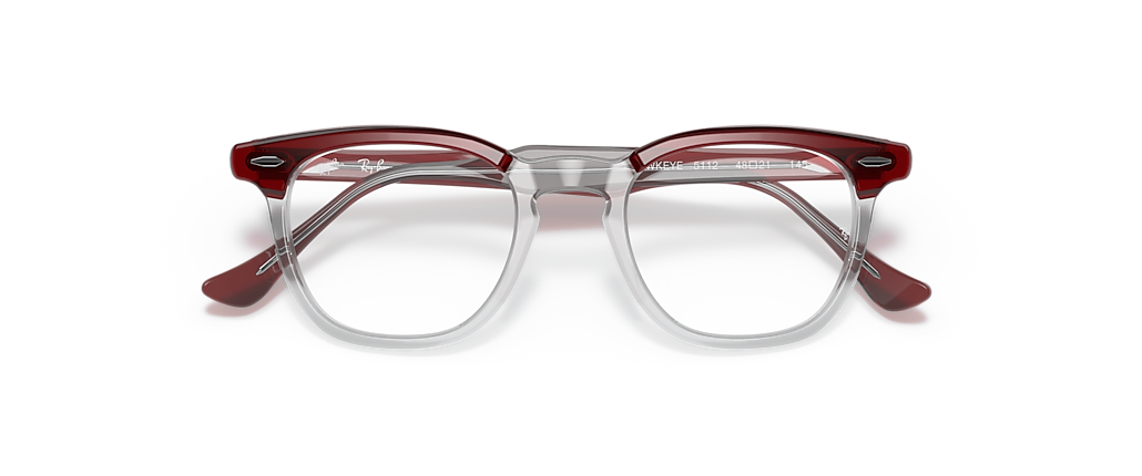 Ray-Ban RB5398 Hawkeye Optics Bordeaux On Transparent Frames Ray-Ban RB5398 Hawkeye Optics Bordeaux On Transparent Frames