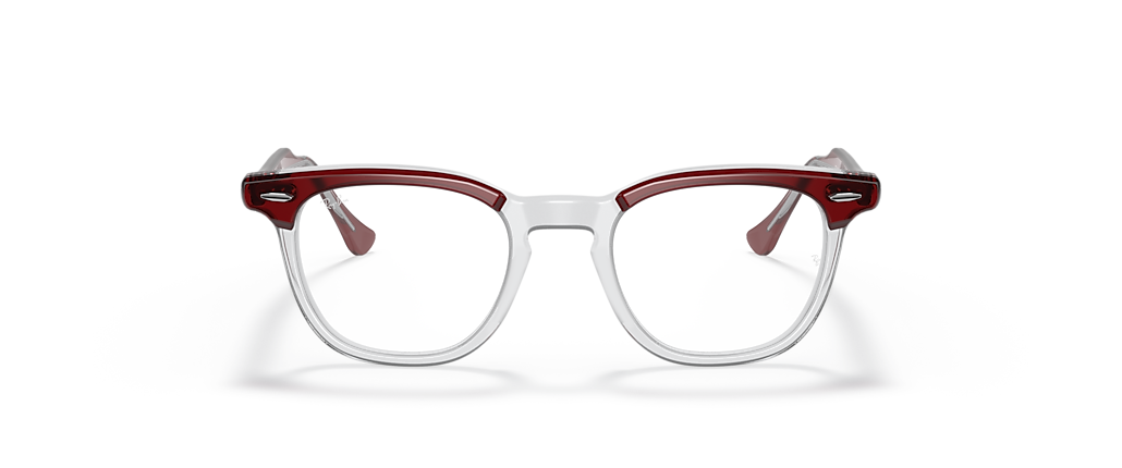 Ray-Ban RB5398 Hawkeye Optics Bordeaux On Transparent Frames Ray-Ban RB5398 Hawkeye Optics Bordeaux On Transparent Frames