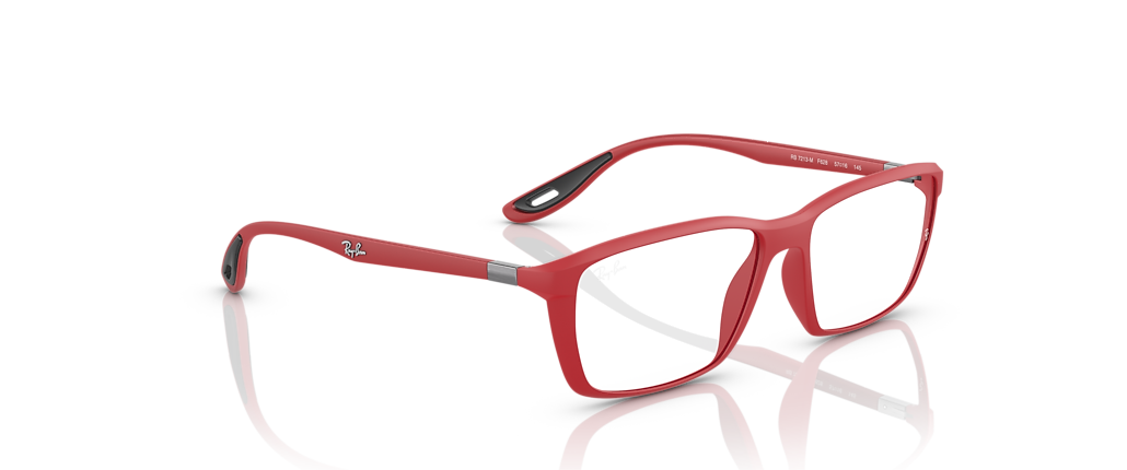 Ray-Ban RB7213M Optics Scuderia Ferrari Collection Red Frames