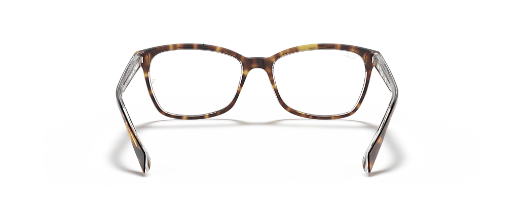Ray-Ban RB5362 Optics Havana On Transparent Frames