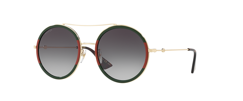 Gucci GG0061S Tortoise Gold Sunglasses Gucci GG0061S Tortoise Gold Sunglasses