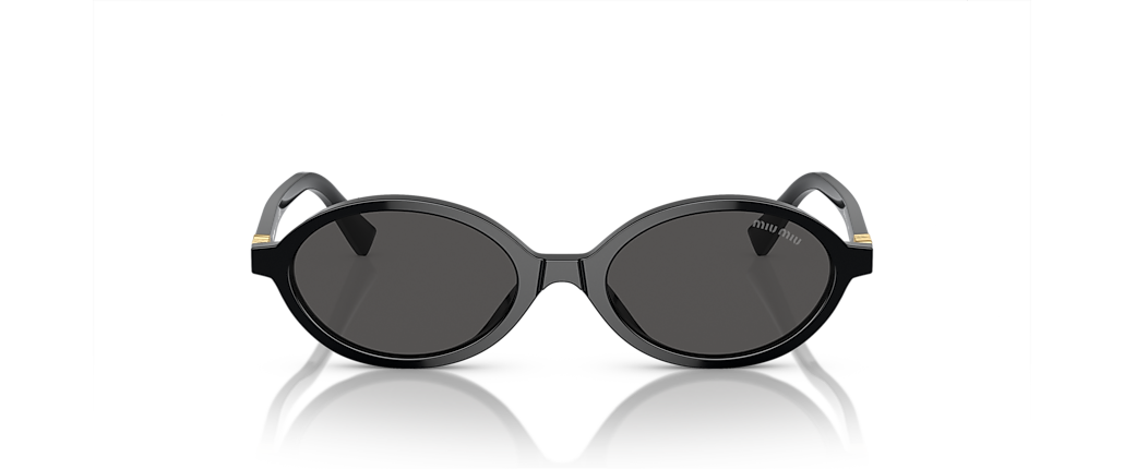 Miu Miu MU 04ZS Black Sunglasses Miu Miu MU 04ZS Black Sunglasses
