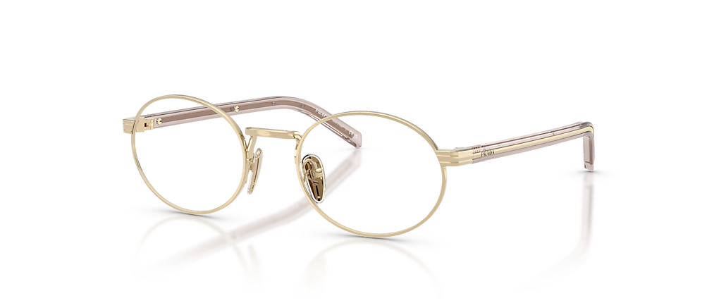 Prada PR B55V Pale Gold Frames Prada PR B55V Pale Gold Frames