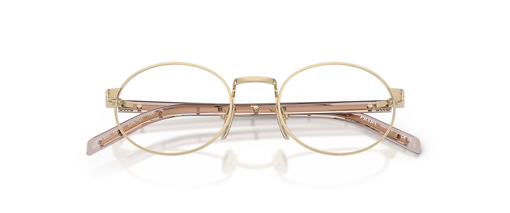 Prada PR B55V Pale Gold Frames Prada PR B55V Pale Gold Frames