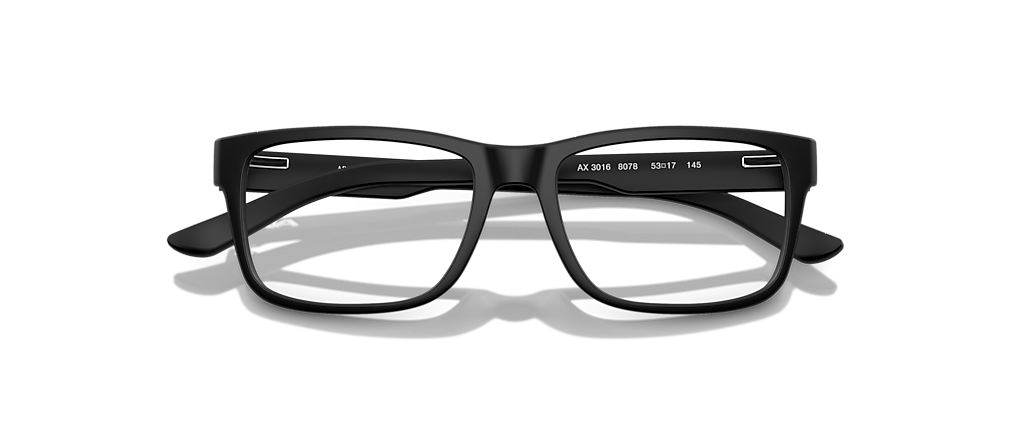 Armani Exchange AX3016 Matte Black Frames Armani Exchange AX3016 Matte Black Frames
