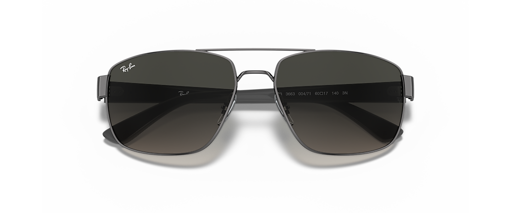 Ray-Ban RB3663 Gunmetal Sunglasses Ray-Ban RB3663 Gunmetal Sunglasses