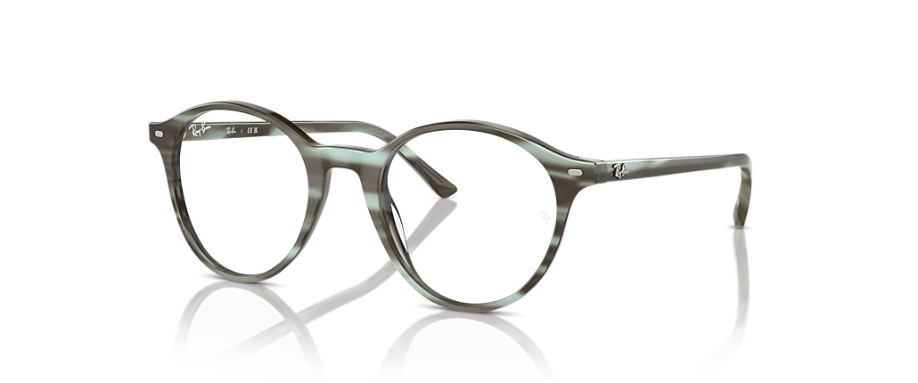 Ray-Ban RB5430F Bernard Optics Striped Green Frames Ray-Ban RB5430F Bernard Optics Striped Green Frames