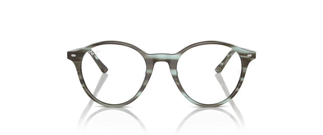 Ray-Ban RB5430F Bernard Optics Striped Green Frames Ray-Ban RB5430F Bernard Optics Striped Green Frames