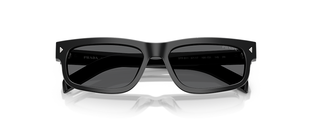 Prada PR B11S Black Sunglasses Prada PR B11S Black Sunglasses