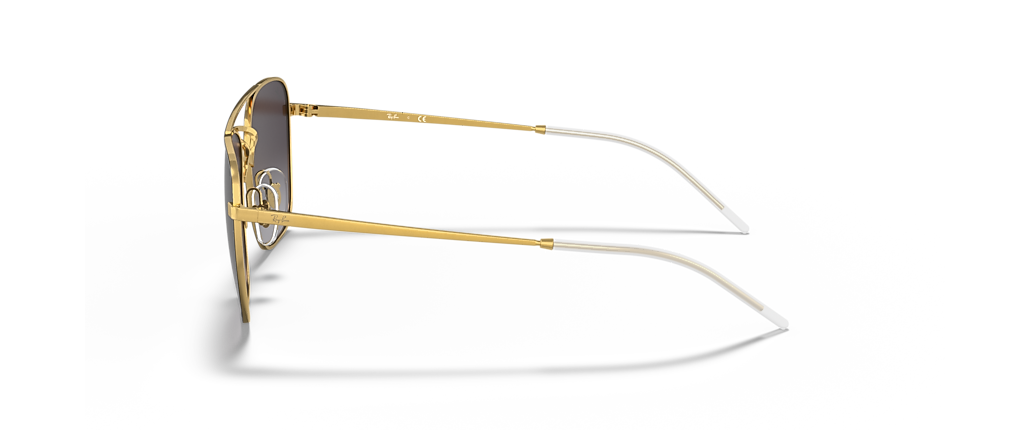 Ray-Ban RB3588 Black On Gold Sunglasses