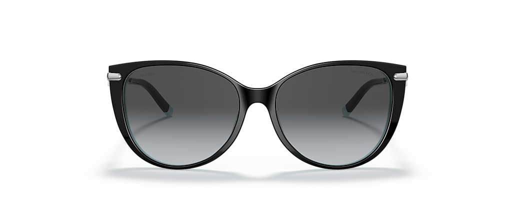 Tiffany & Co. TF4178 Black On Tiffany Blue Sunglasses Tiffany & Co. TF4178 Black On Tiffany Blue Sunglasses