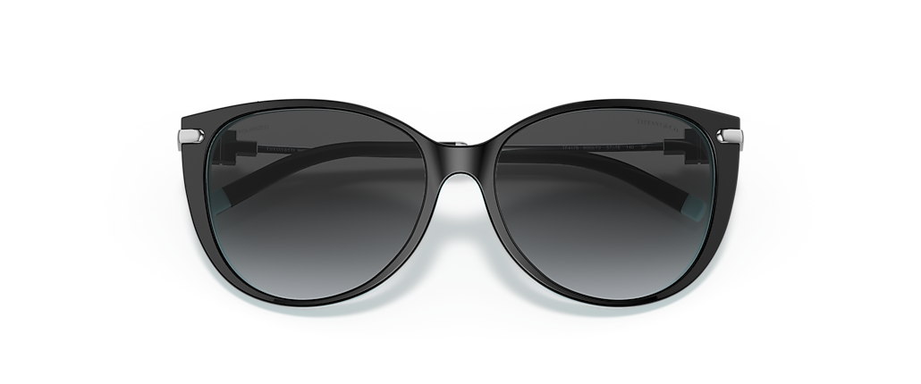 Tiffany & Co. TF4178 Black On Tiffany Blue Sunglasses Tiffany & Co. TF4178 Black On Tiffany Blue Sunglasses
