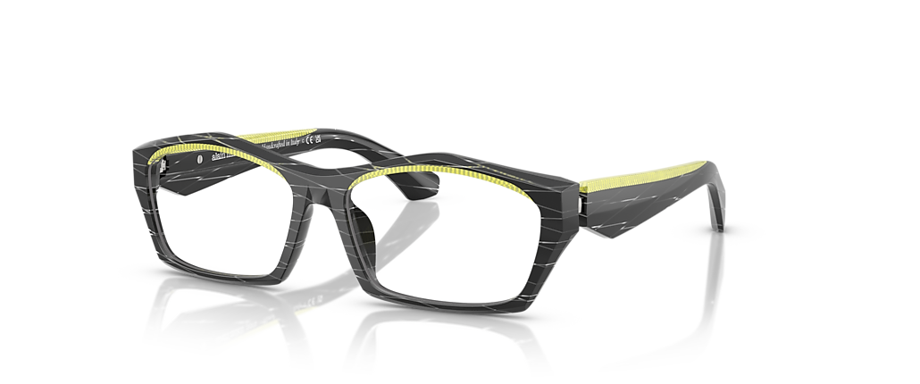 Alain Mikli A03525 Black Rhombus/Point Lime Frames Alain Mikli A03525 Black Rhombus/Point Lime Frames