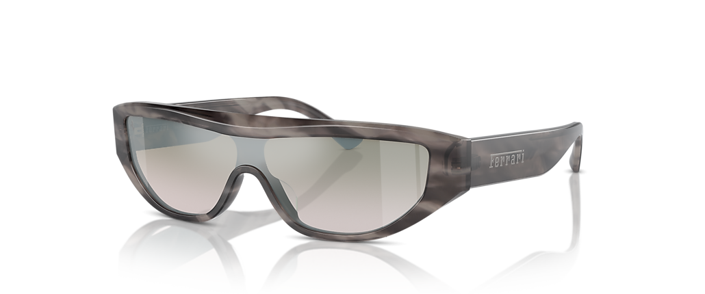 Ferrari FH2004U Striped Grey Sunglasses