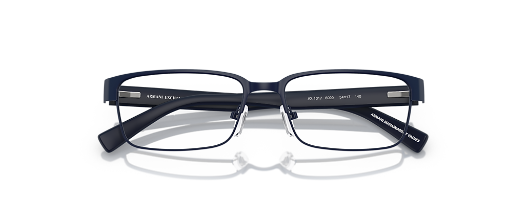 Armani Exchange AX1017 Matte Blue Frames Armani Exchange AX1017 Matte Blue Frames
