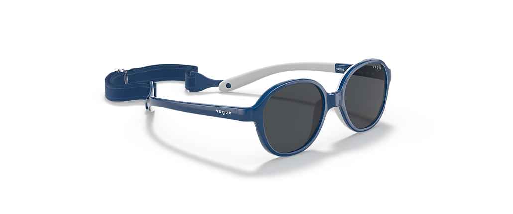 Vogue Eyewear VJ2012 Blue On Rubber Cream Sunglasses