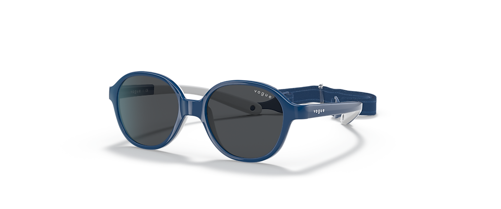 Vogue Eyewear VJ2012 Blue On Rubber Cream Sunglasses