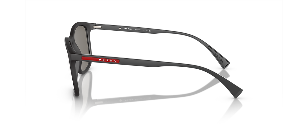 Prada Linea Rossa PS 01TS Lifestyle Black Rubber Sunglasses Prada Linea Rossa PS 01TS Lifestyle Black Rubber Sunglasses