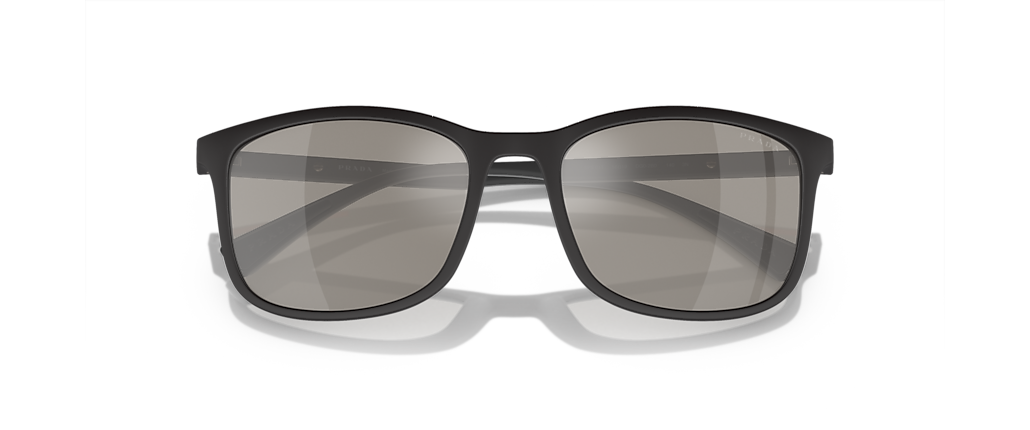 Prada Linea Rossa PS 01TS Lifestyle Black Rubber Sunglasses Prada Linea Rossa PS 01TS Lifestyle Black Rubber Sunglasses